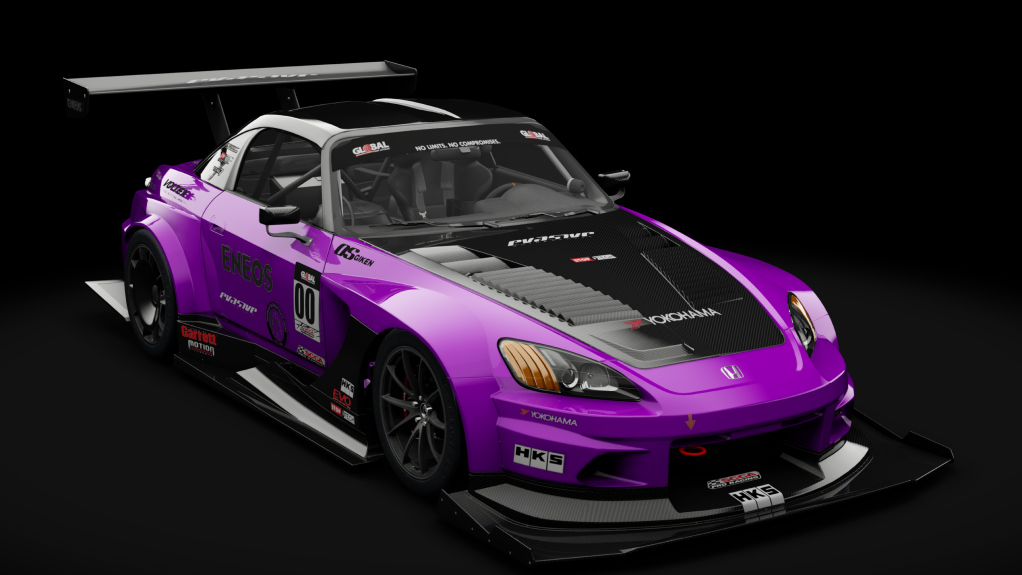 Honda S2000 2003 USDM Time Attack, skin 15_pink