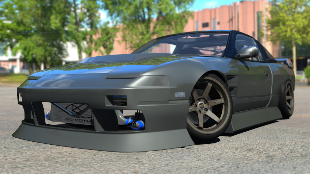 Tando Buddies 180SX, skin silver - Copy