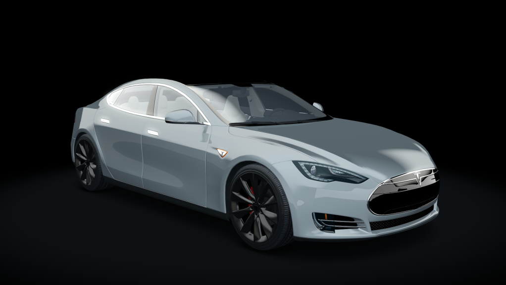 Tesla Model S P100D, skin Pearl_White