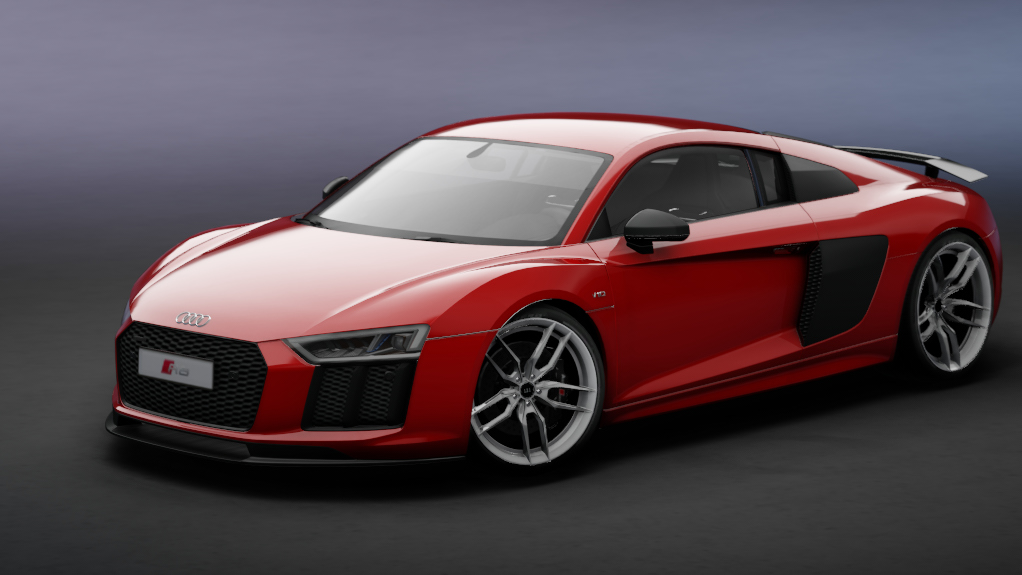 TGN Audi R8 V10 Plus 2016 Patreon, skin Dynamite_Red