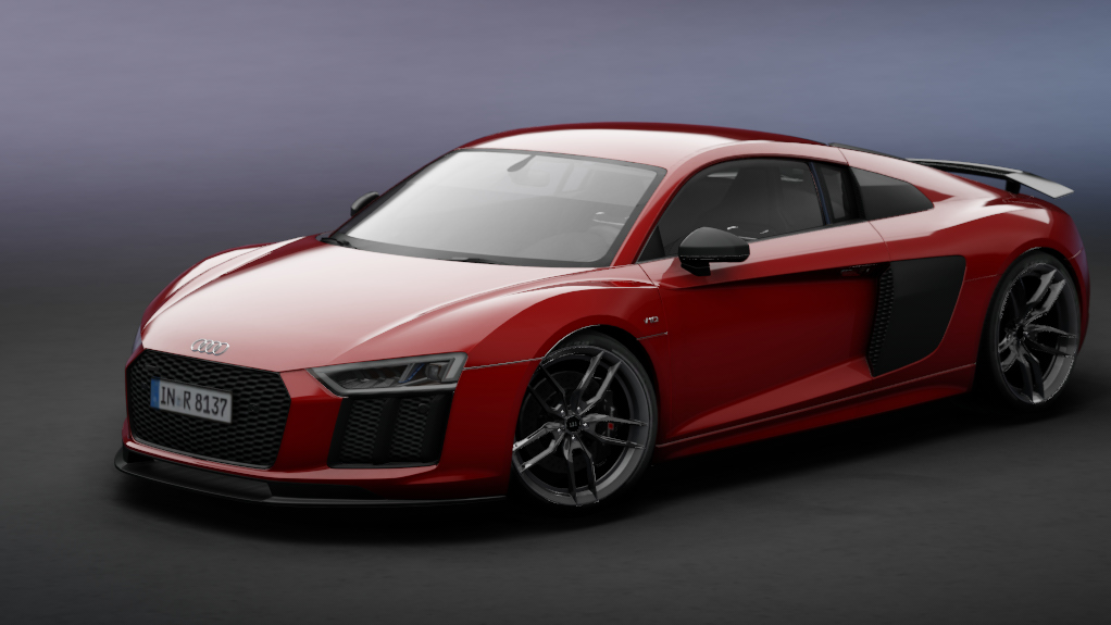 TGN Audi R8 V10 Plus 2016 Patreon, skin Tango_Red_Metallic