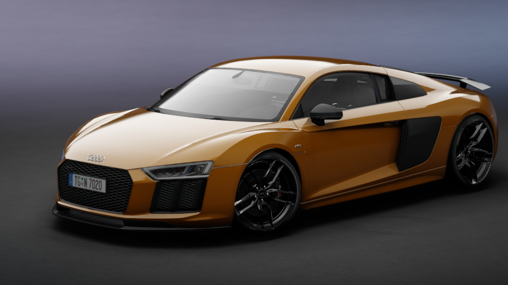 TGN Audi R8 V10 Plus 2016 Patreon, skin goldyonas