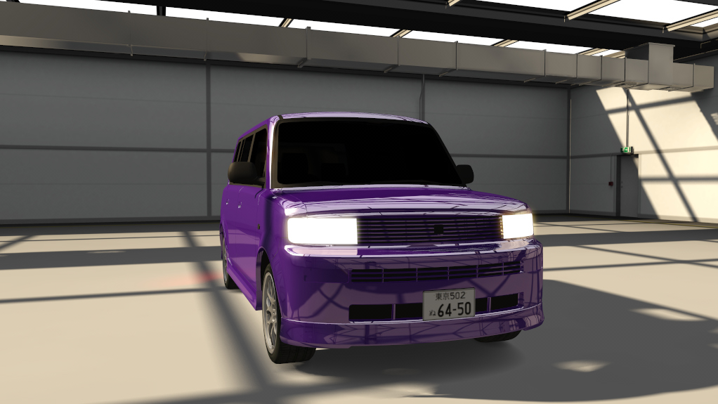 Toyota bB Traffic, skin 05_purple