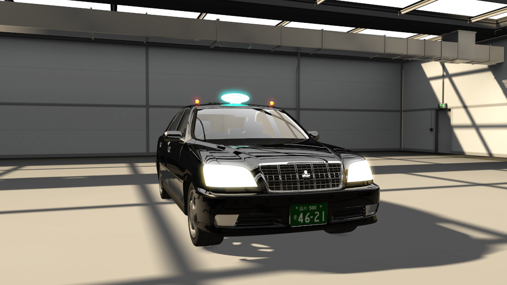 Toyota Crown S170 Traffic taxi Preview Image