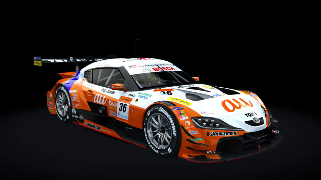 Toyota GR Supra GT500, skin 2021_36_TOM'S_AU