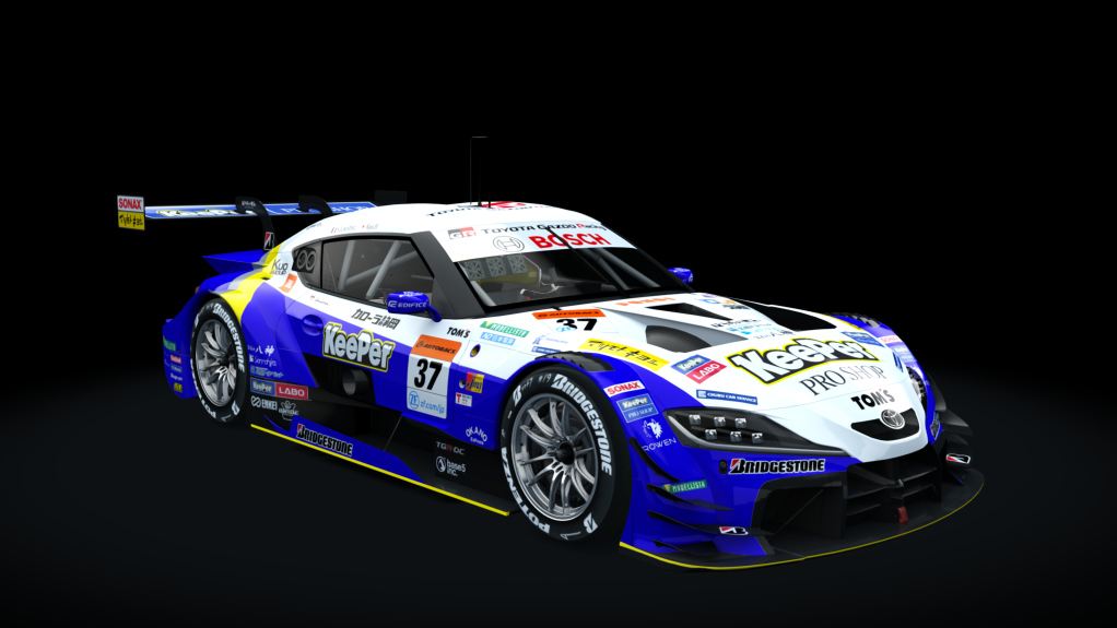 Toyota GR Supra GT500, skin 2021_37_TOM'S_KeePer