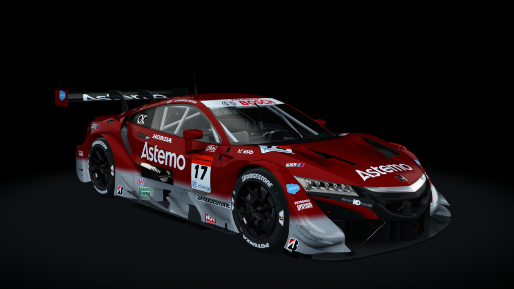 Honda NSX-GT, skin 2021_17_Astemo_Real_Racing