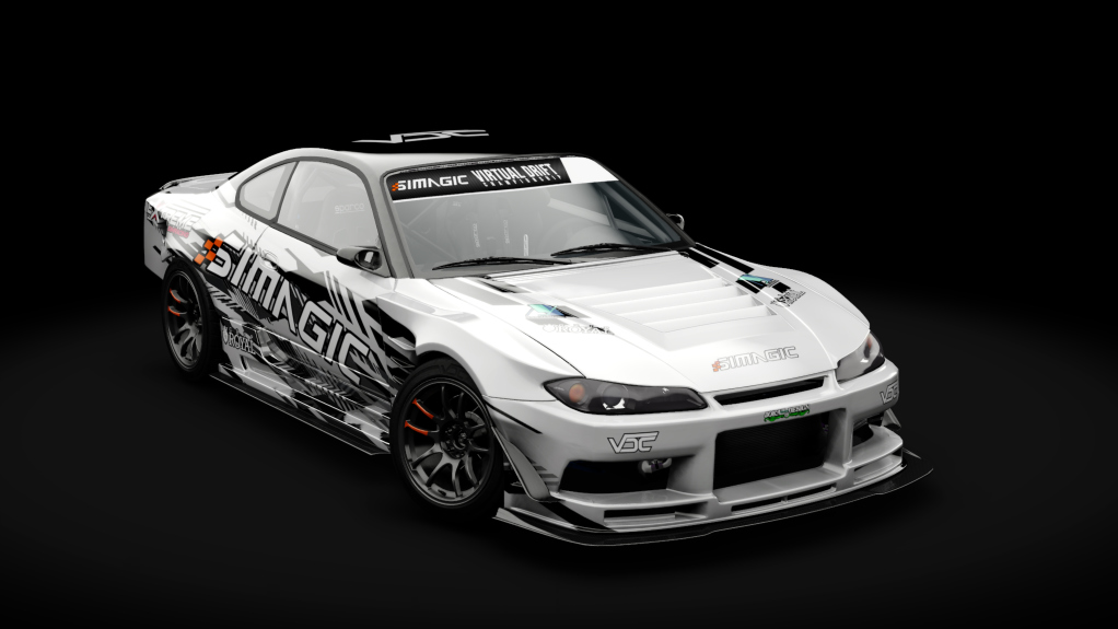 VDC Nissan Silvia S15 Public 2JZ 4.0, skin VDC White