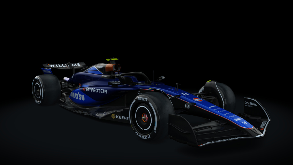 VRC Formula Alpha 2024, skin FW46_2_Sargeant