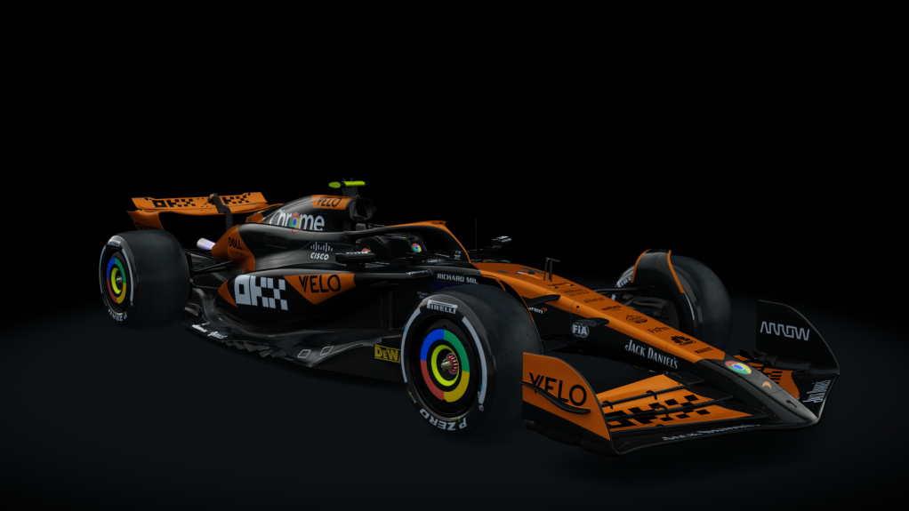 VRC Formula Alpha 2024, skin MCL38_4_Norris