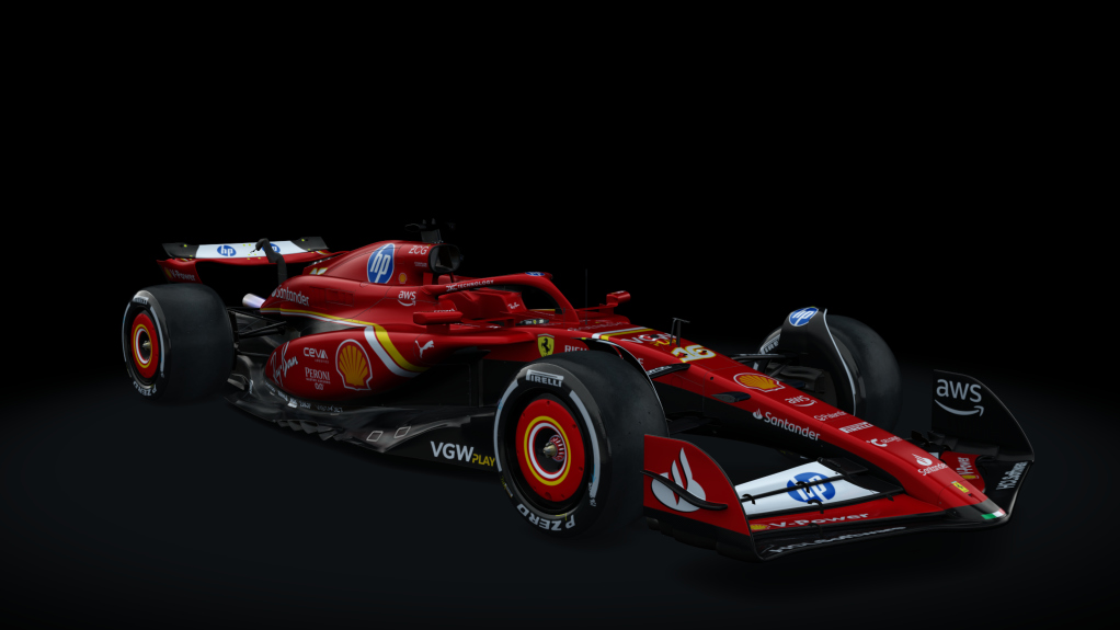 VRC Formula Alpha 2024, skin SF24_16_Leclerc