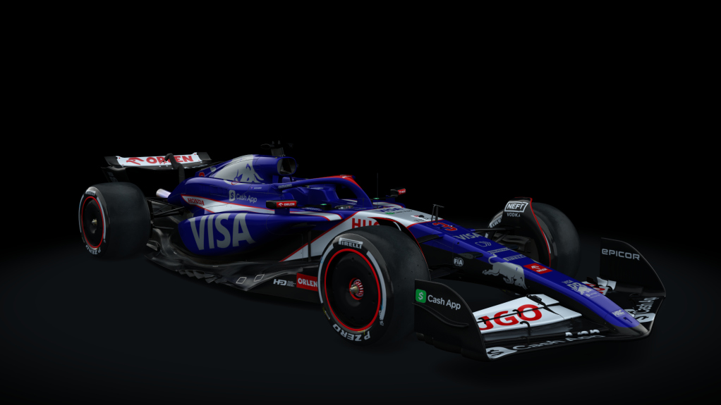 VRC Formula Alpha 2024, skin VCARB01_3_Ricciardo