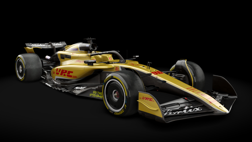 VRC Formula Alpha 2024, skin fortix_vrc_racing_96