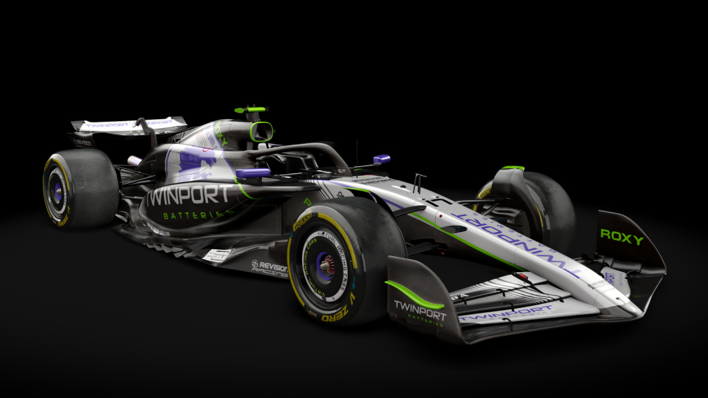 VRC Formula Alpha 2024, skin revision_racing_17