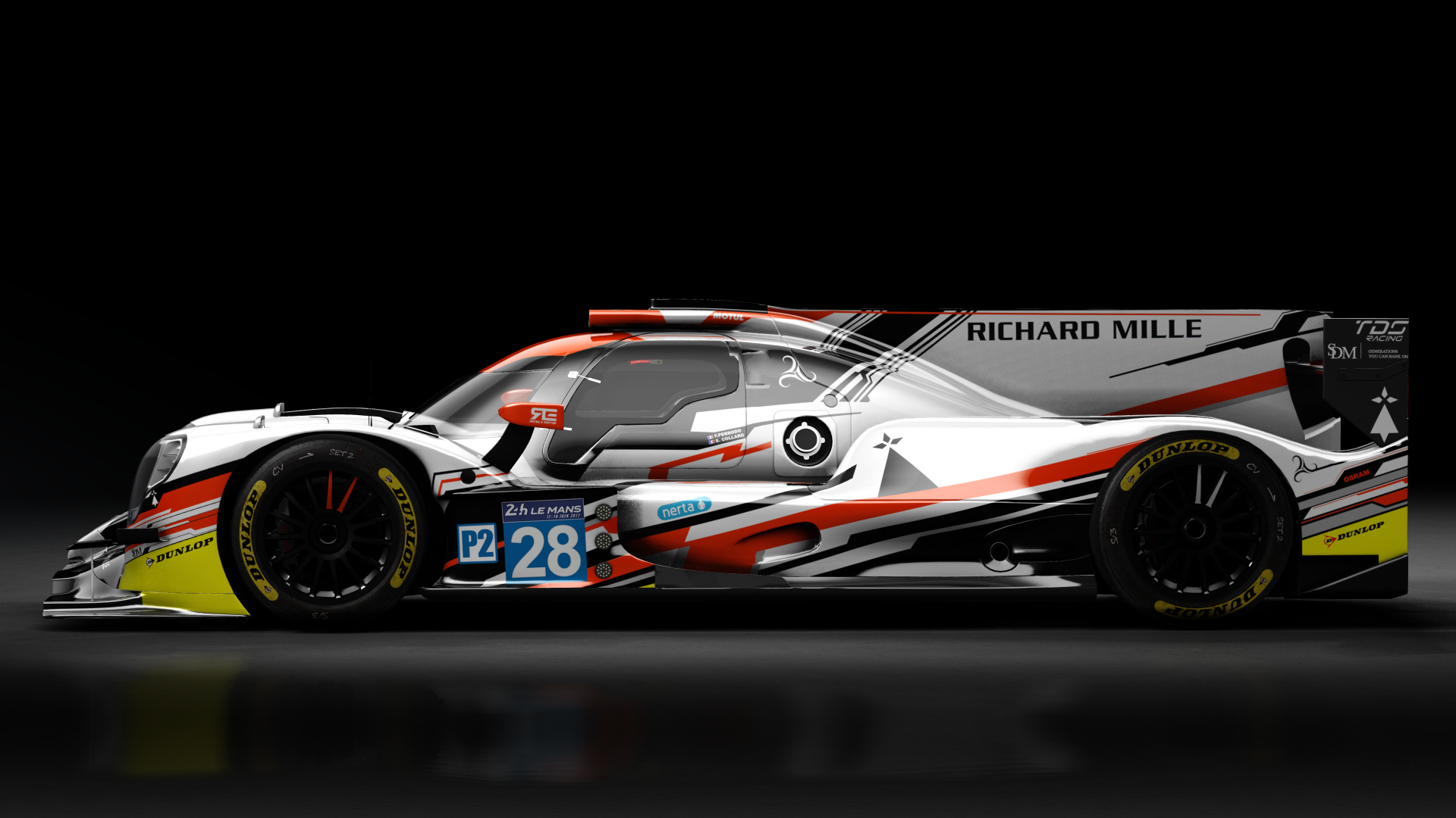 2017 Oreca 07 LMP2, skin 2017 #28 TDS-Racing LM24