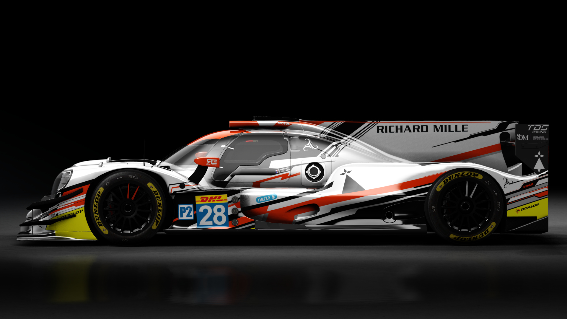 2017 Oreca 07 LMP2, skin 2017 #28 TDS-Racing WEC