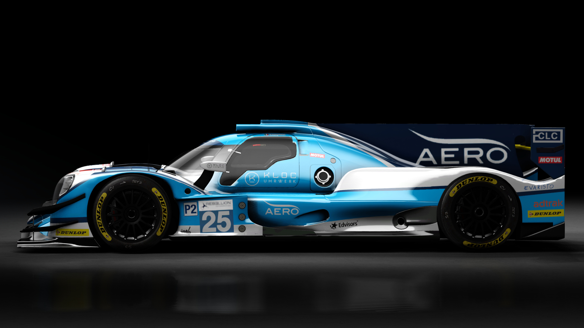 2017 Oreca 07 LMP2, skin 2019 #25 Algarve Pro Racing ELMS