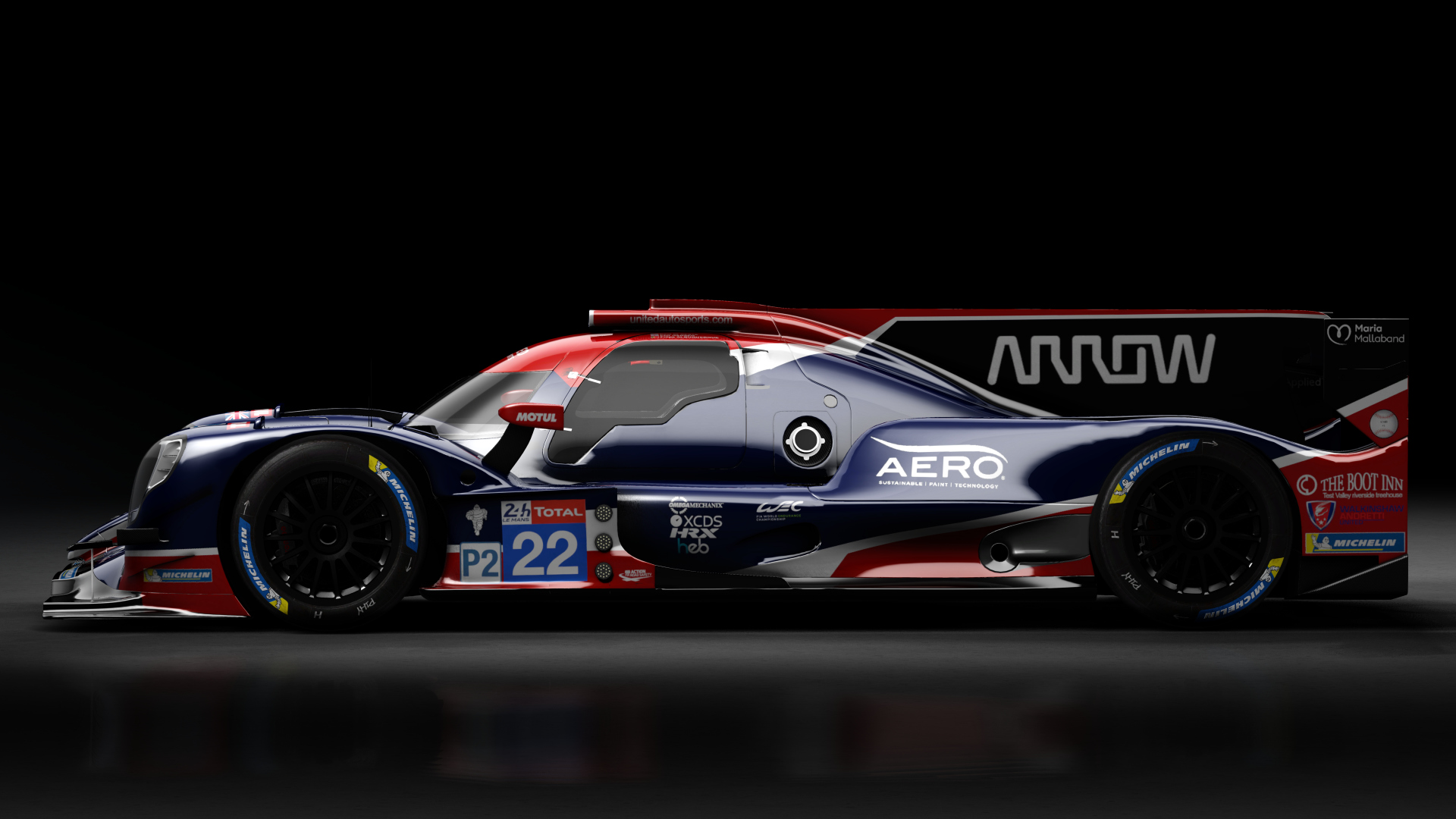 2017 Oreca 07 LMP2, skin 2020 #22 United Autosports LM24