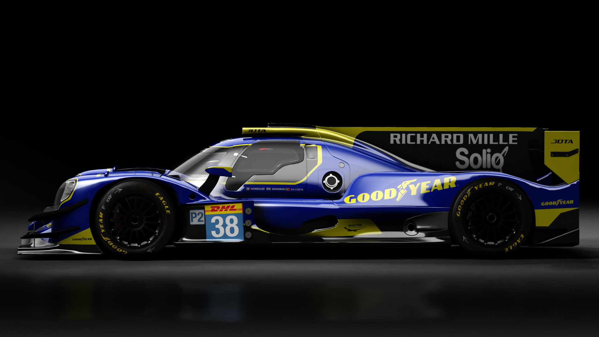 2017 Oreca 07 LMP2, skin 2020 #38 Jota Sports WEC