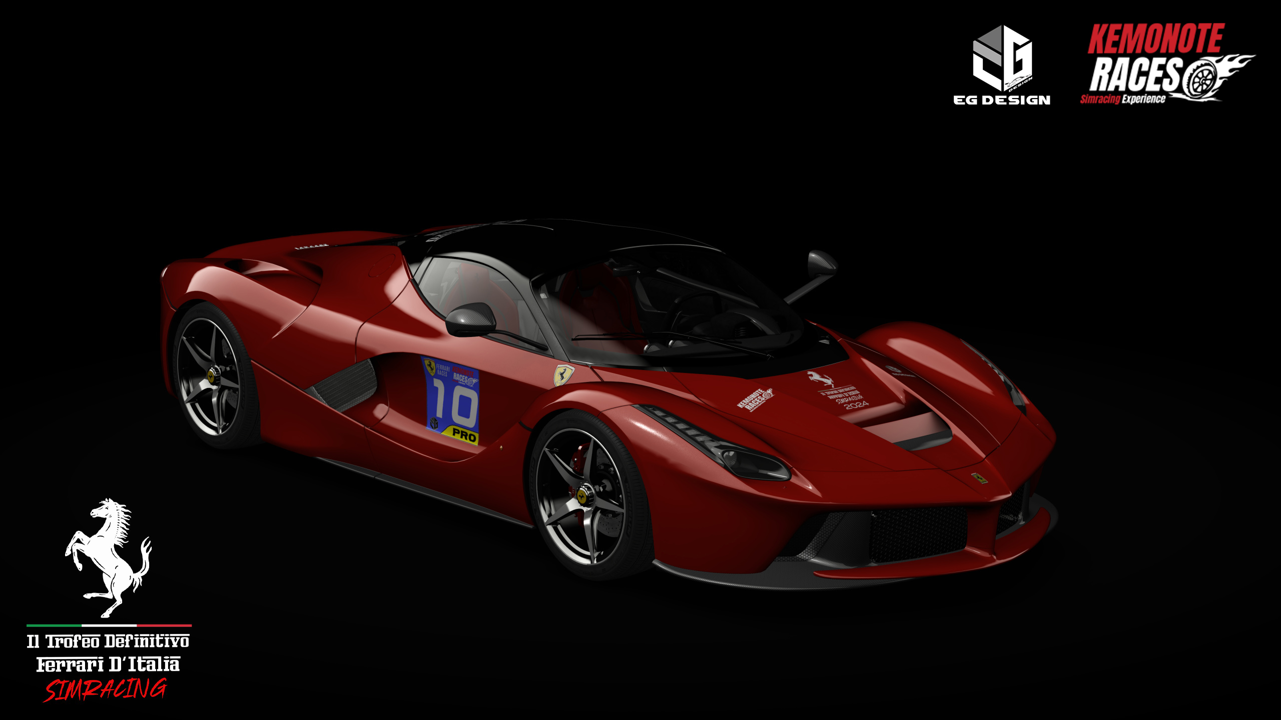 Ferrari LaFerrari, skin 10-KR-IL_TROFEO