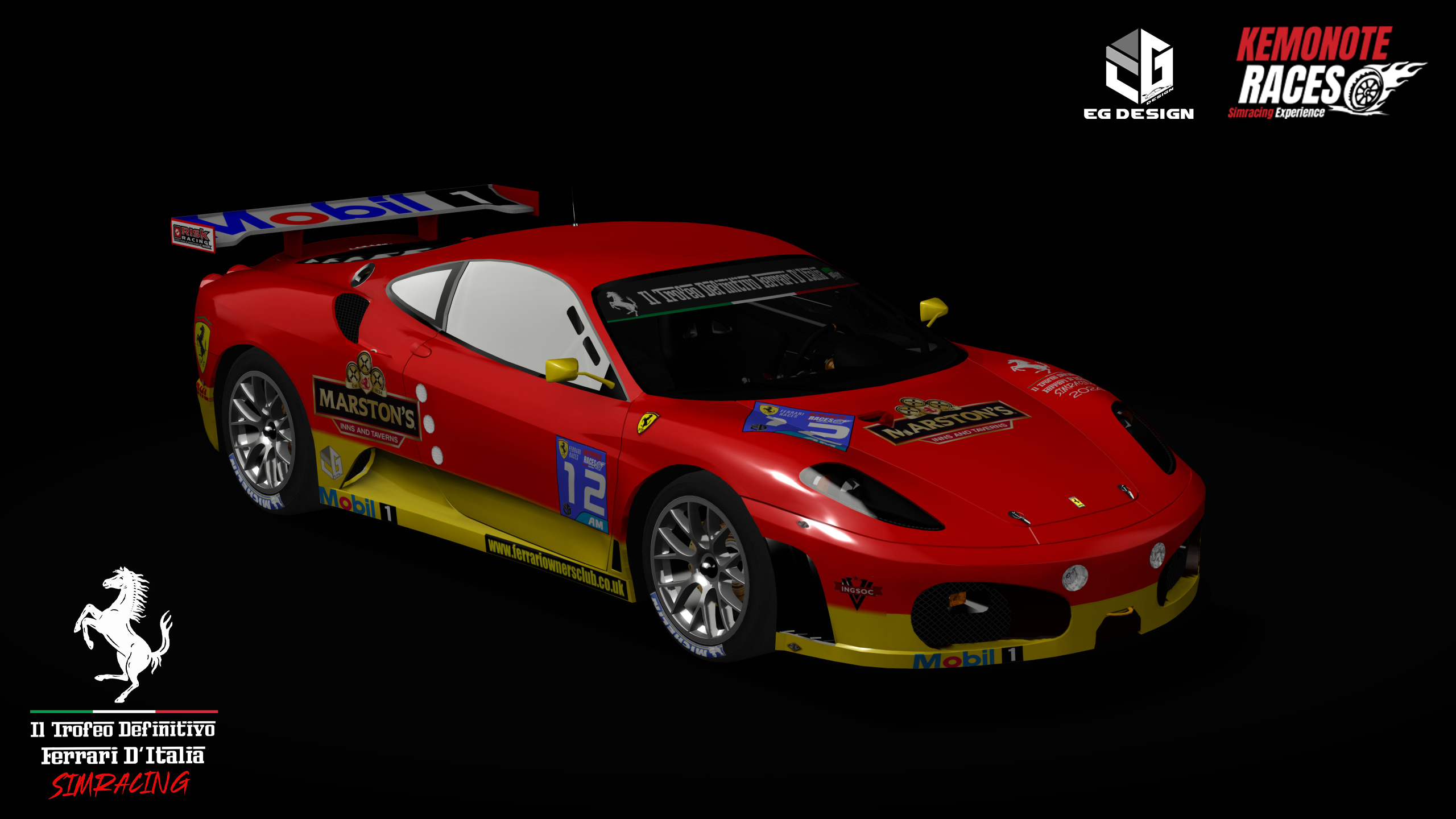 Ferrari 430 Challenge, skin 12-KR-IL_TROFEO