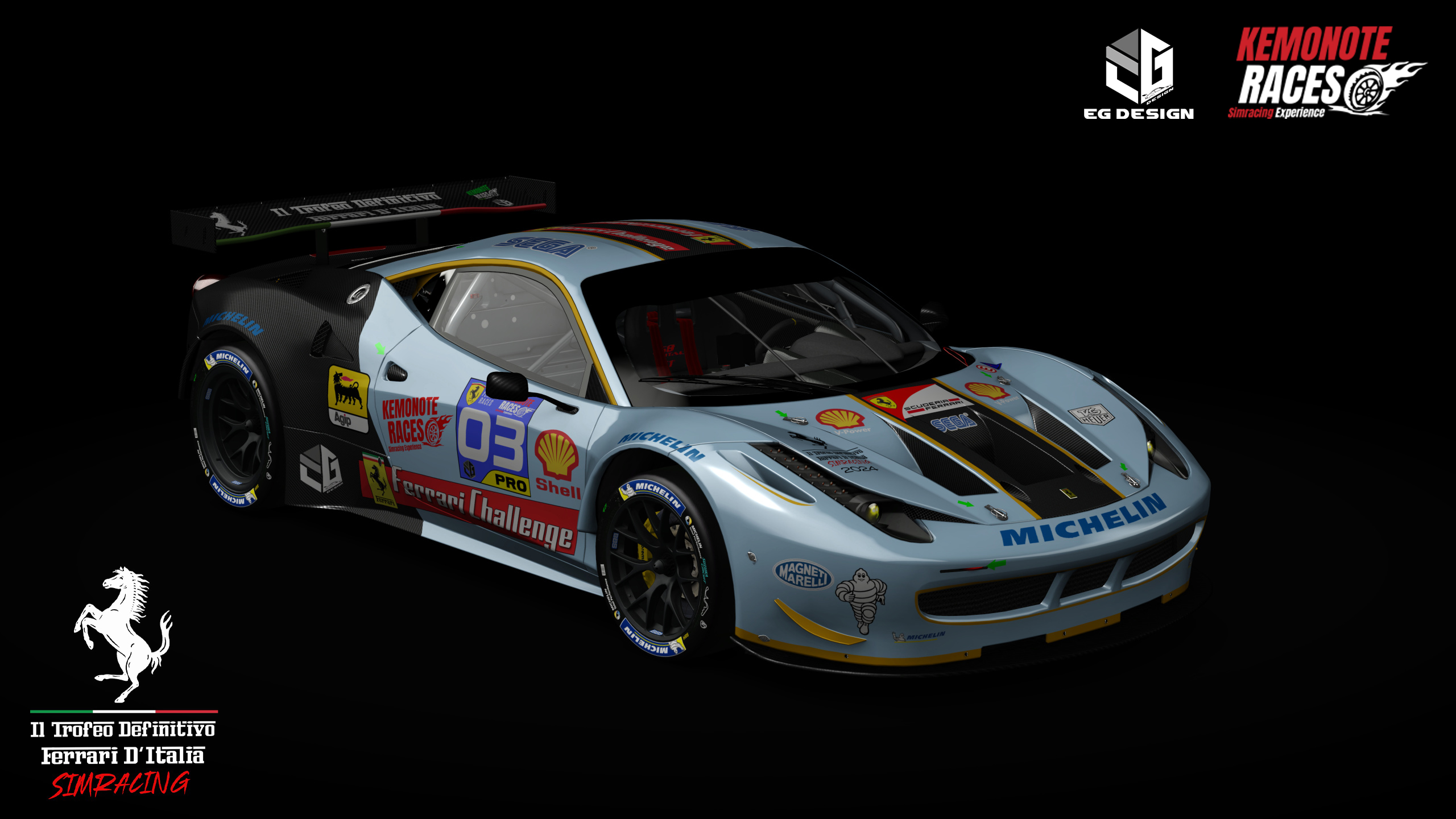 Ferrari 458 GT2, skin 03-KR-IL_TROFEO