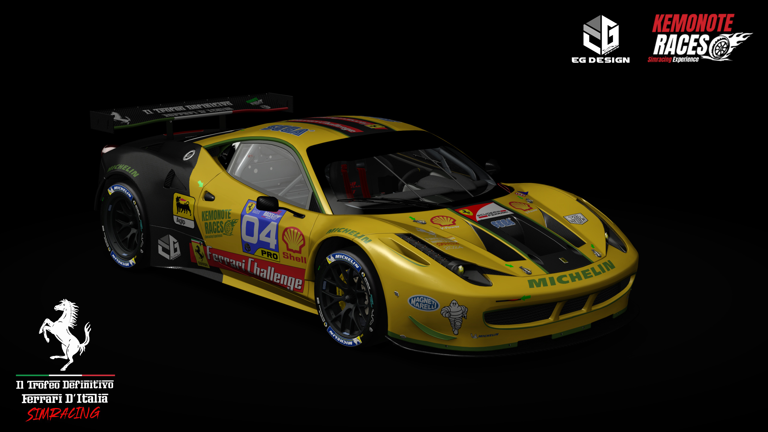 Ferrari 458 GT2, skin 04-KR-IL_TROFEO