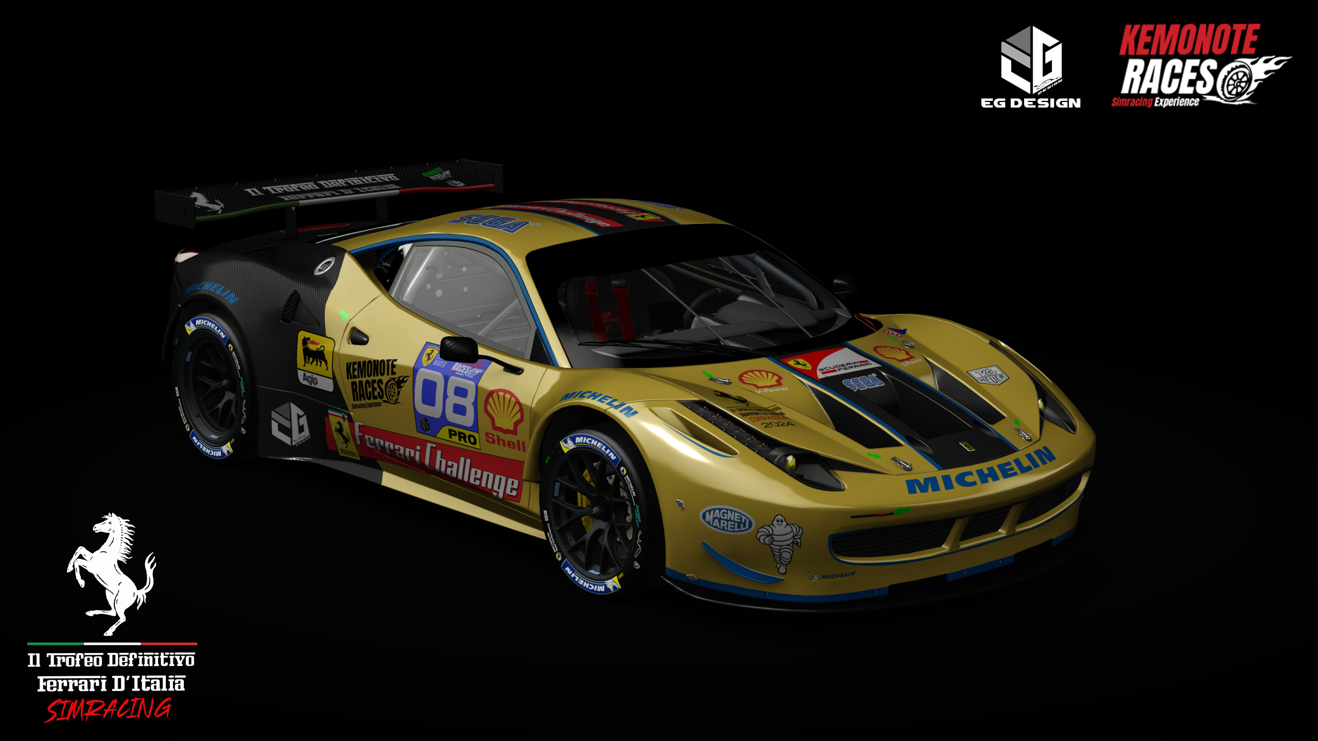 Ferrari 458 GT2, skin 08-KR-IL_TROFEO