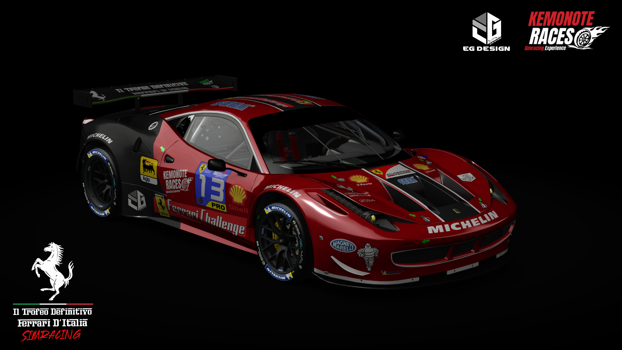 Ferrari 458 GT2, skin 13-KR-IL_TROFEO