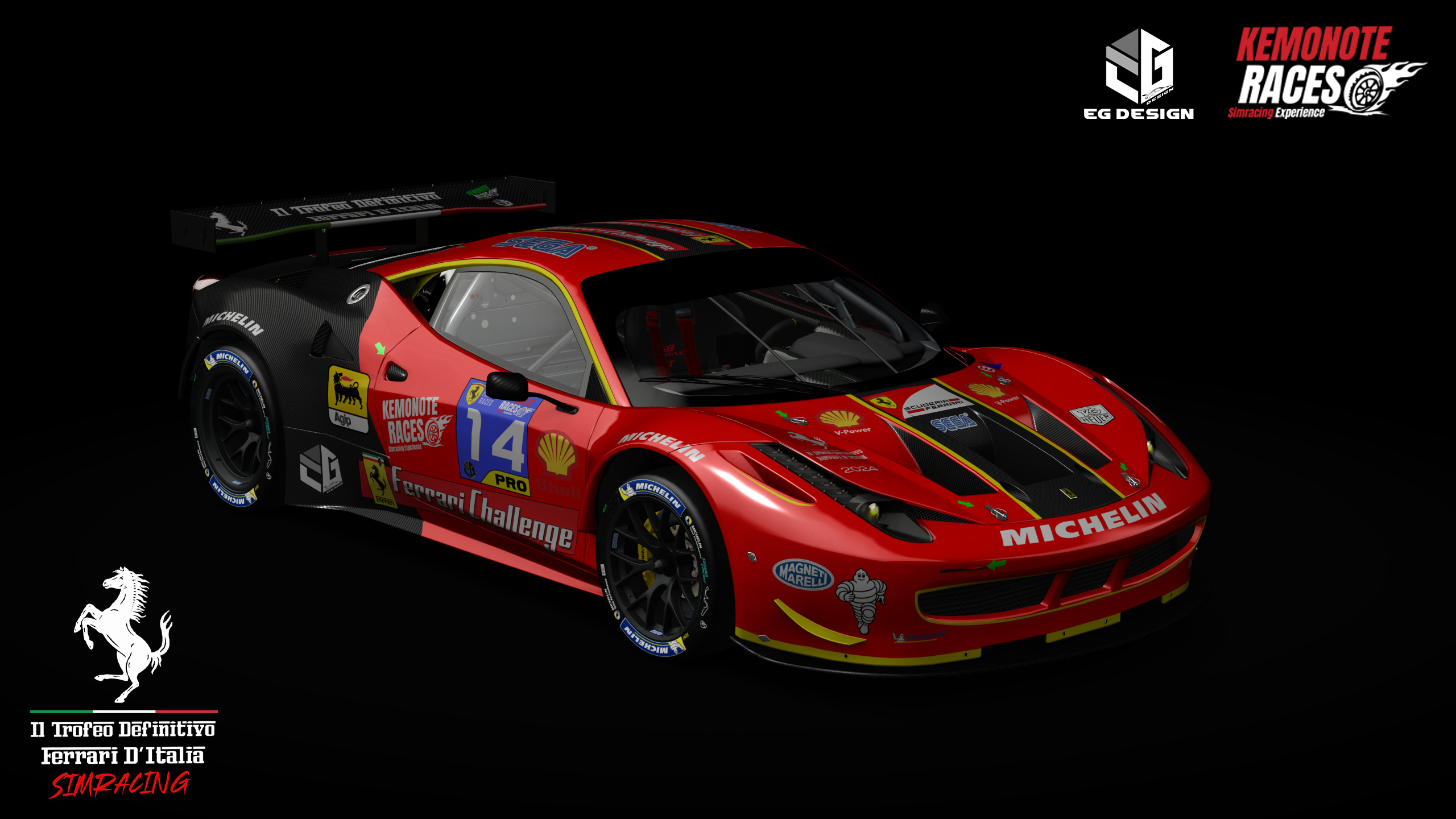 Ferrari 458 GT2, skin 14-KR-IL_TROFEO