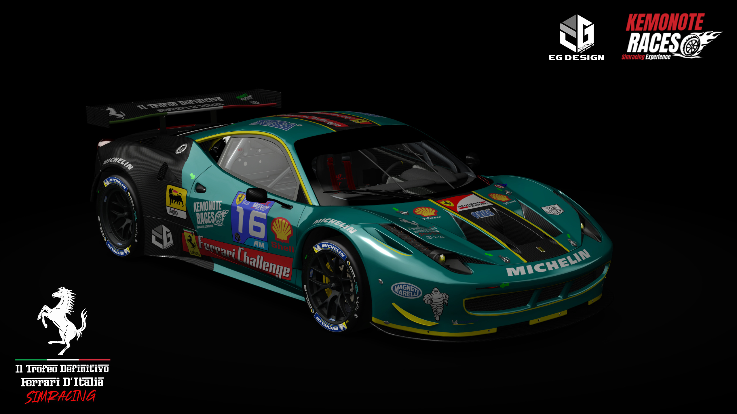 Ferrari 458 GT2, skin 16-KR-IL_TROFEO