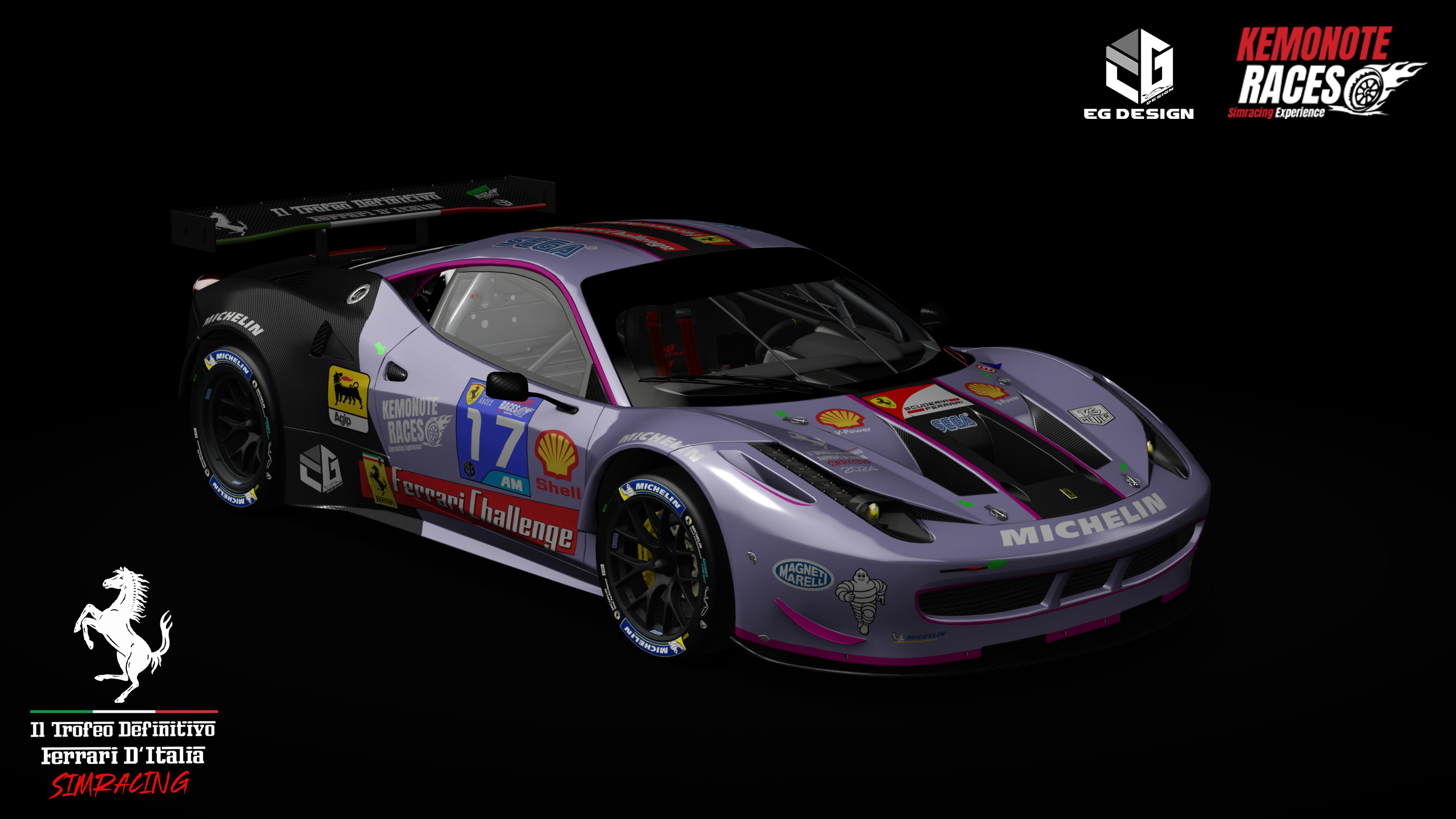 Ferrari 458 GT2, skin 17-KR-IL_TROFEO