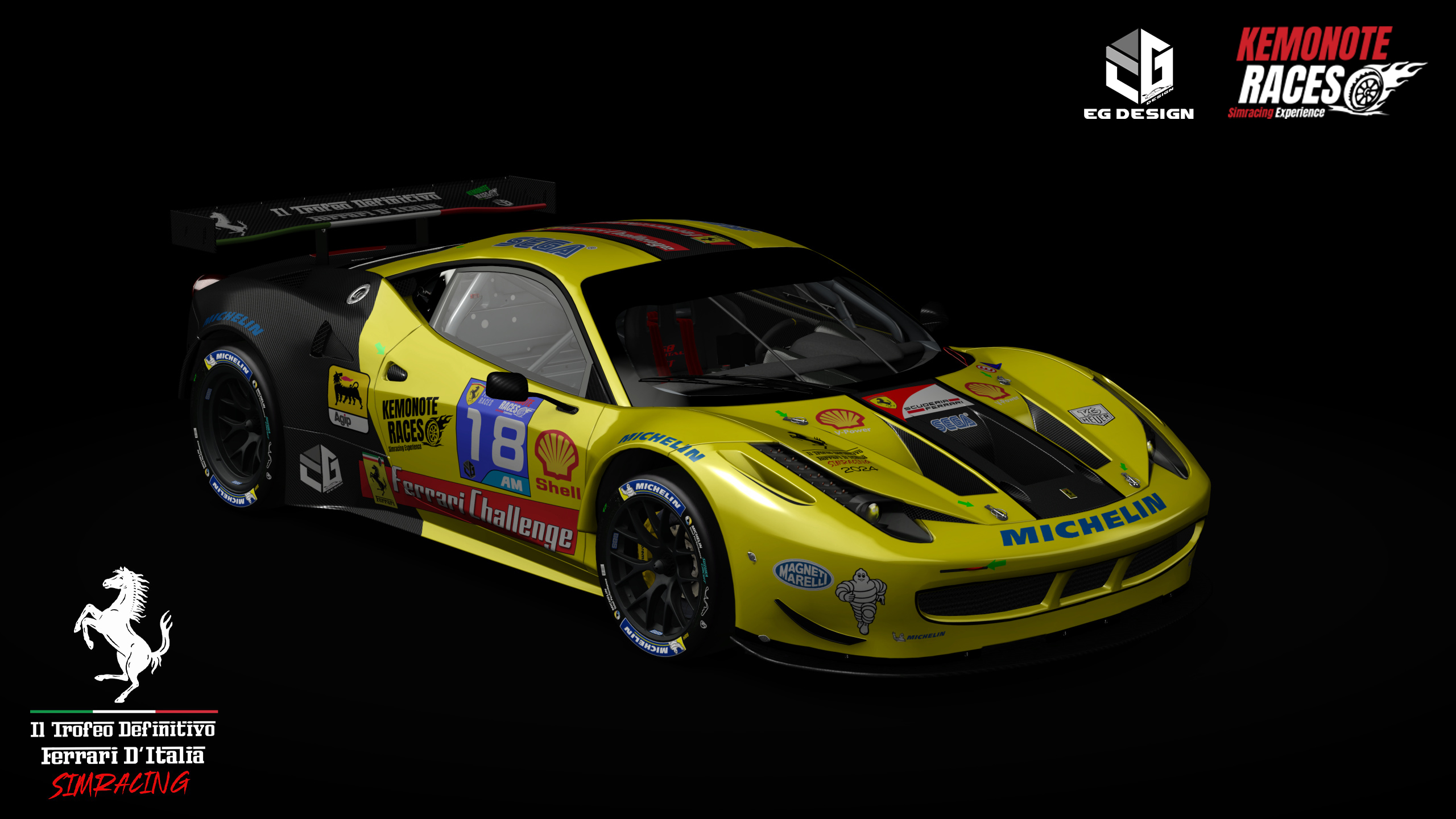 Ferrari 458 GT2, skin 18-KR-IL_TROFEO