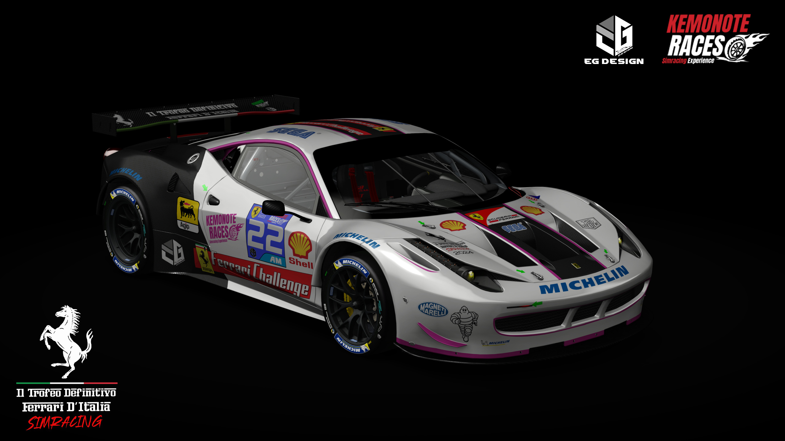 Ferrari 458 GT2, skin 22-KR-IL_TROFEO