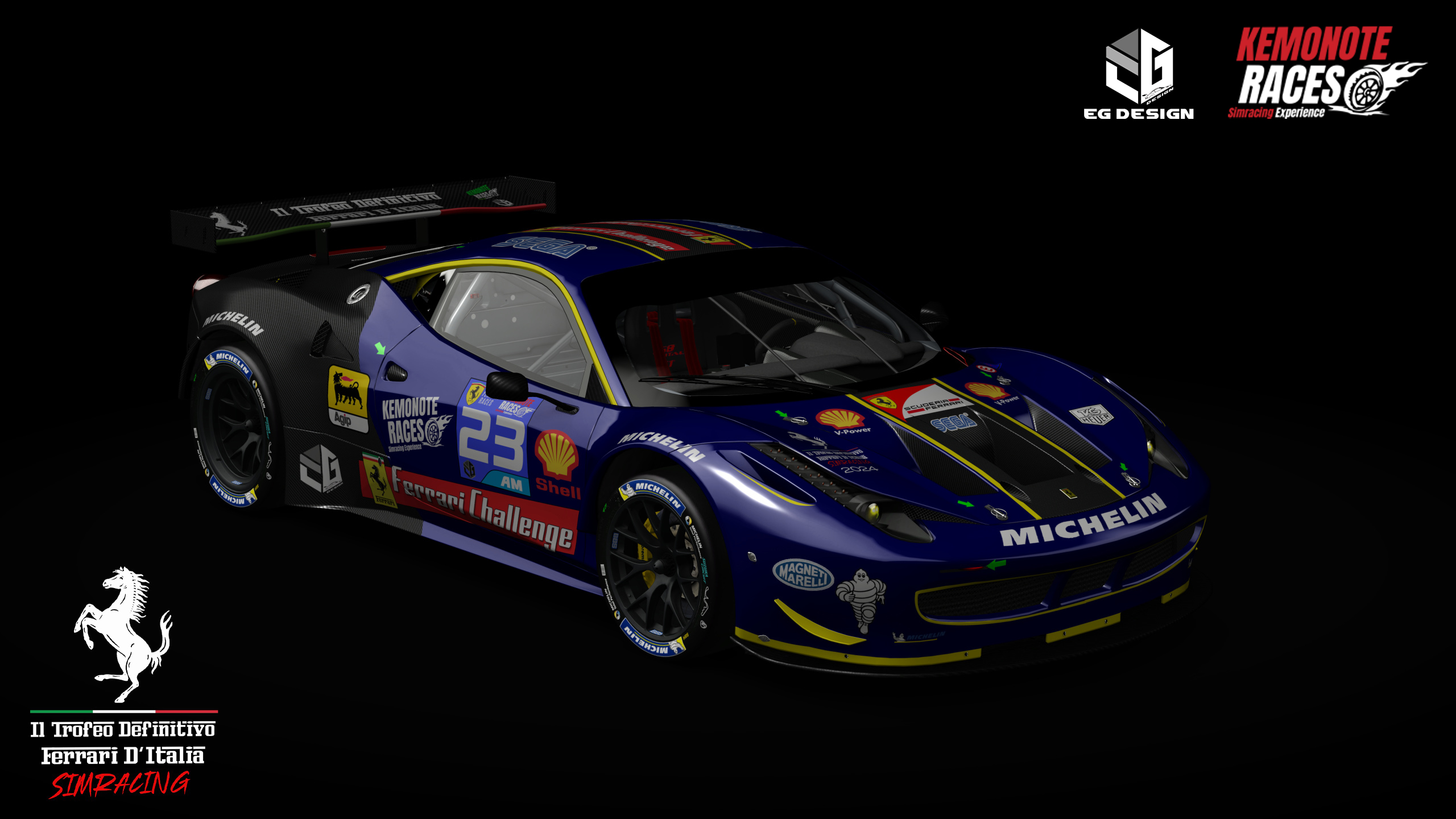 Ferrari 458 GT2, skin 23-KR-IL_TROFEO