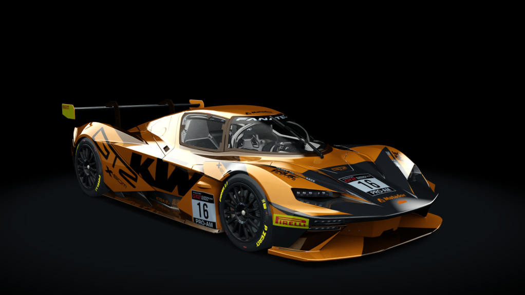 KTM X-BOW GT2, skin 2022 #16 True Racing