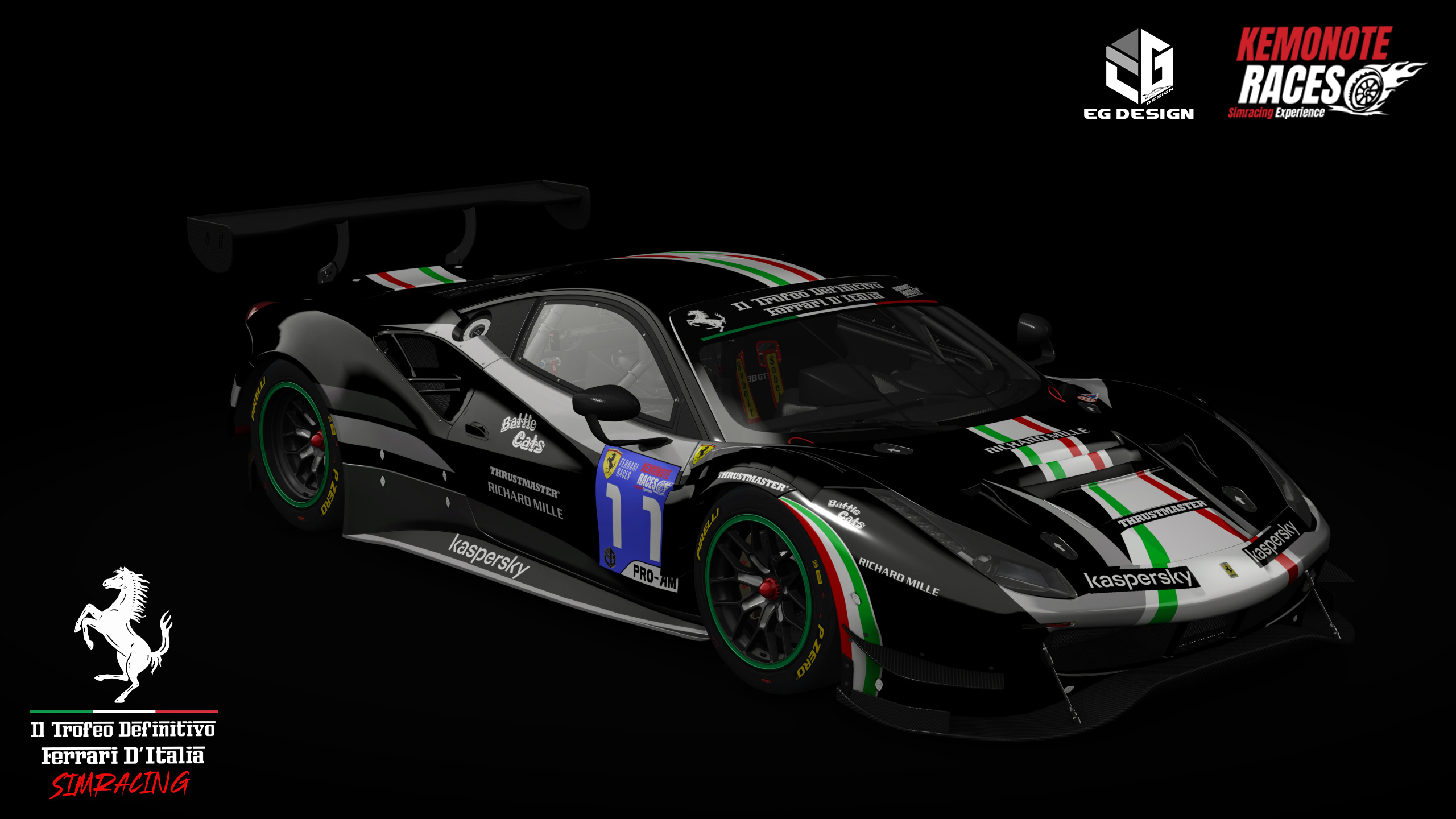 Ferrari 488 GT3 Evo 2020, skin 11-KR-IL_TROFEO