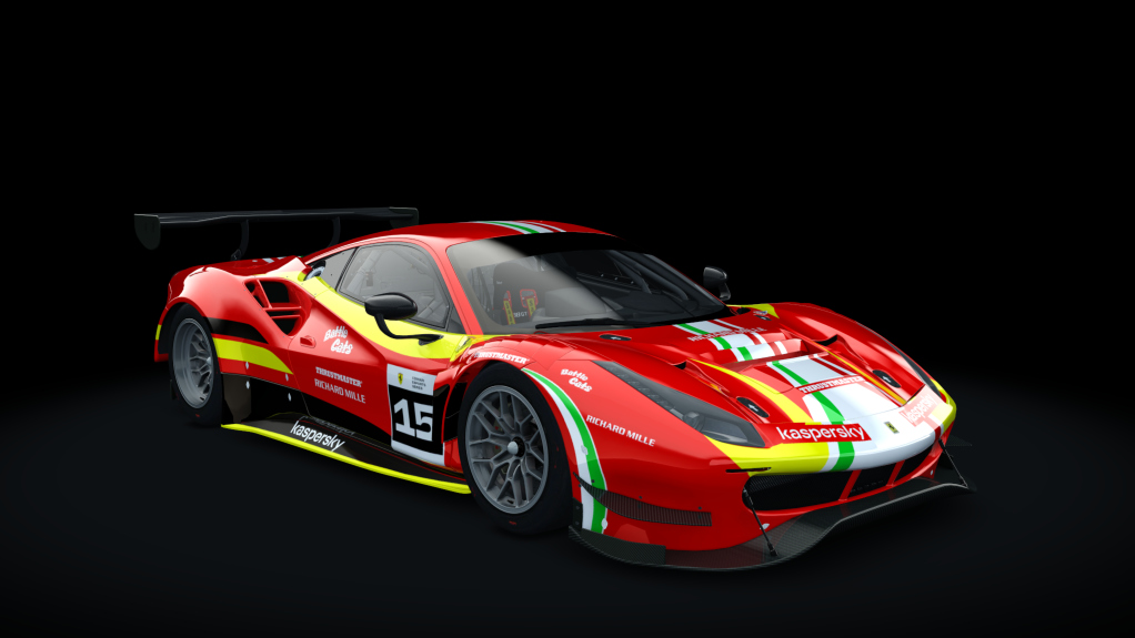 Ferrari 488 GT3 Evo 2020, skin fes_2021_15_red