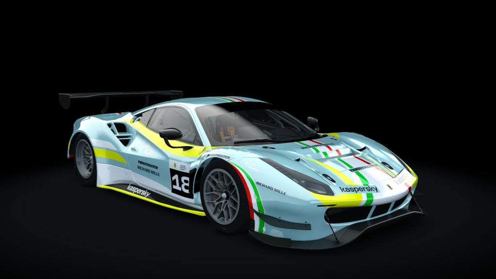 Ferrari 488 GT3 Evo 2020, skin fes_2021_18_greyalloy