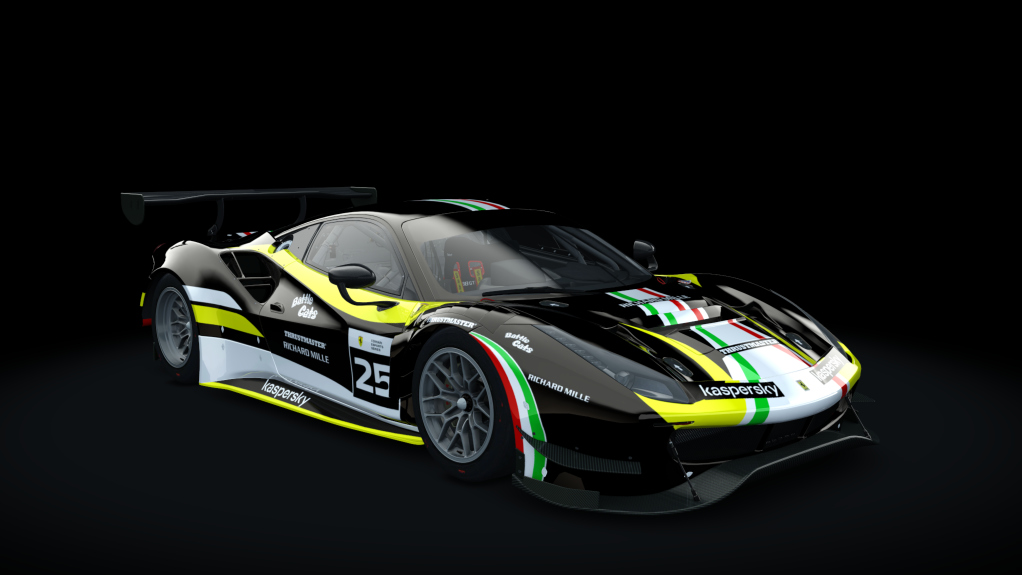 Ferrari 488 GT3 Evo 2020, skin fes_2021_25_black