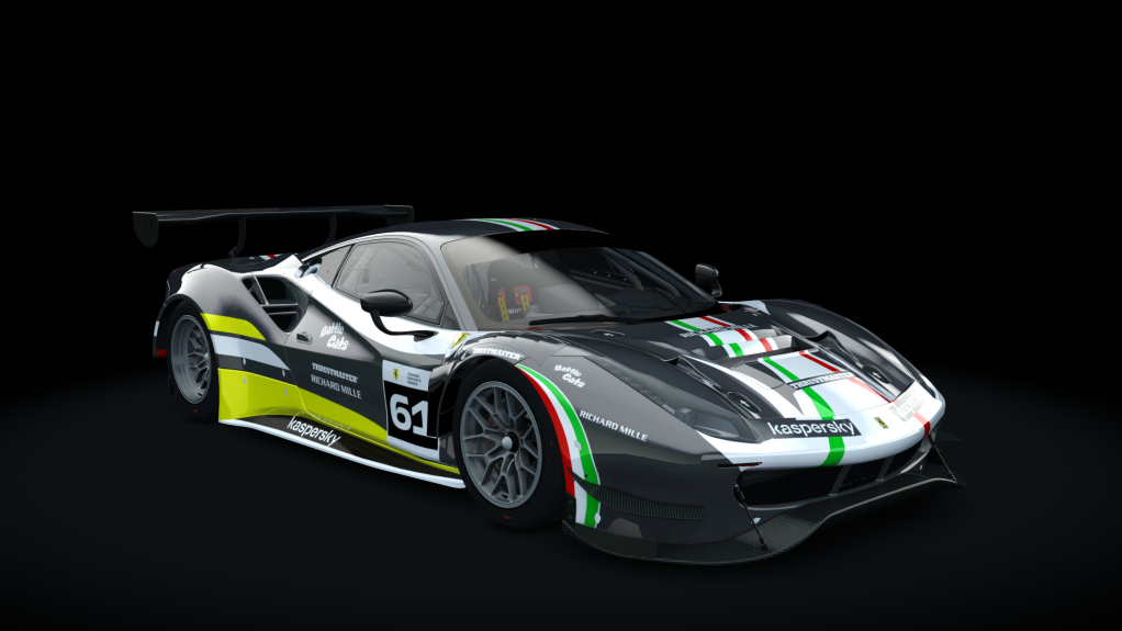 Ferrari 488 GT3 Evo 2020, skin fes_2021_61_grey