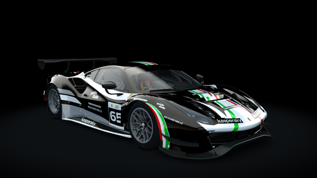 Ferrari 488 GT3 Evo 2020, skin fes_2021_65_black