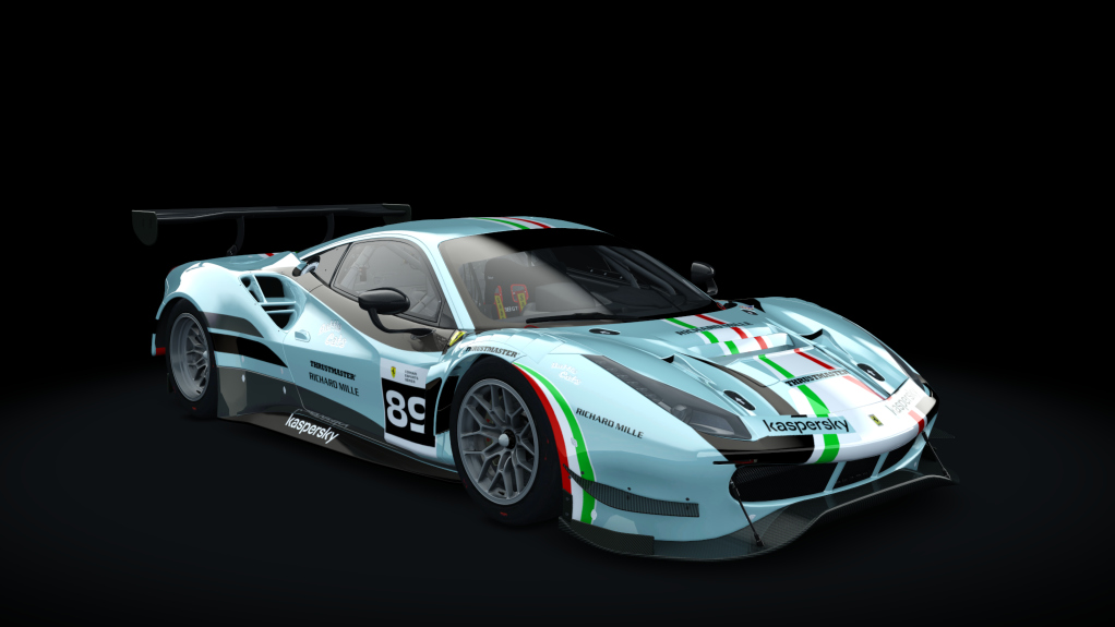 Ferrari 488 GT3 Evo 2020, skin fes_2021_89_greyalloy