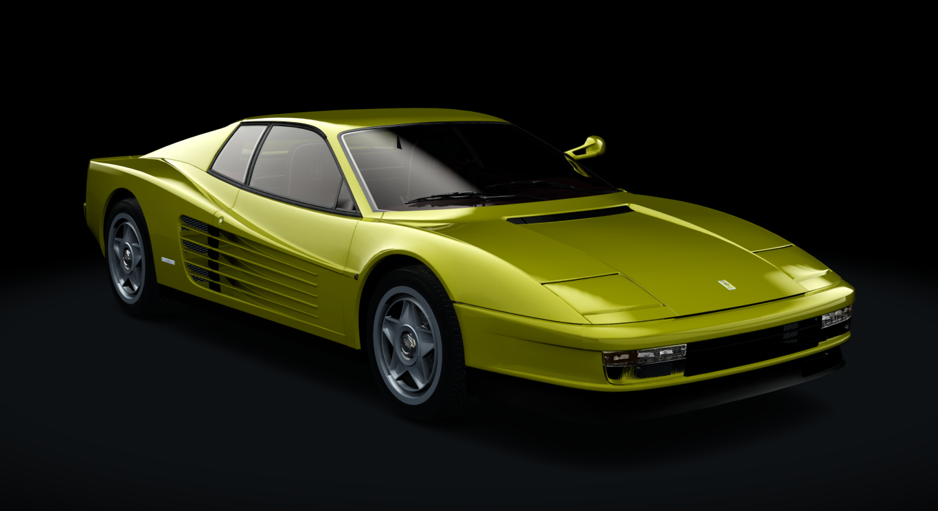 Ferrari Testarossa - 1984, skin Giallo