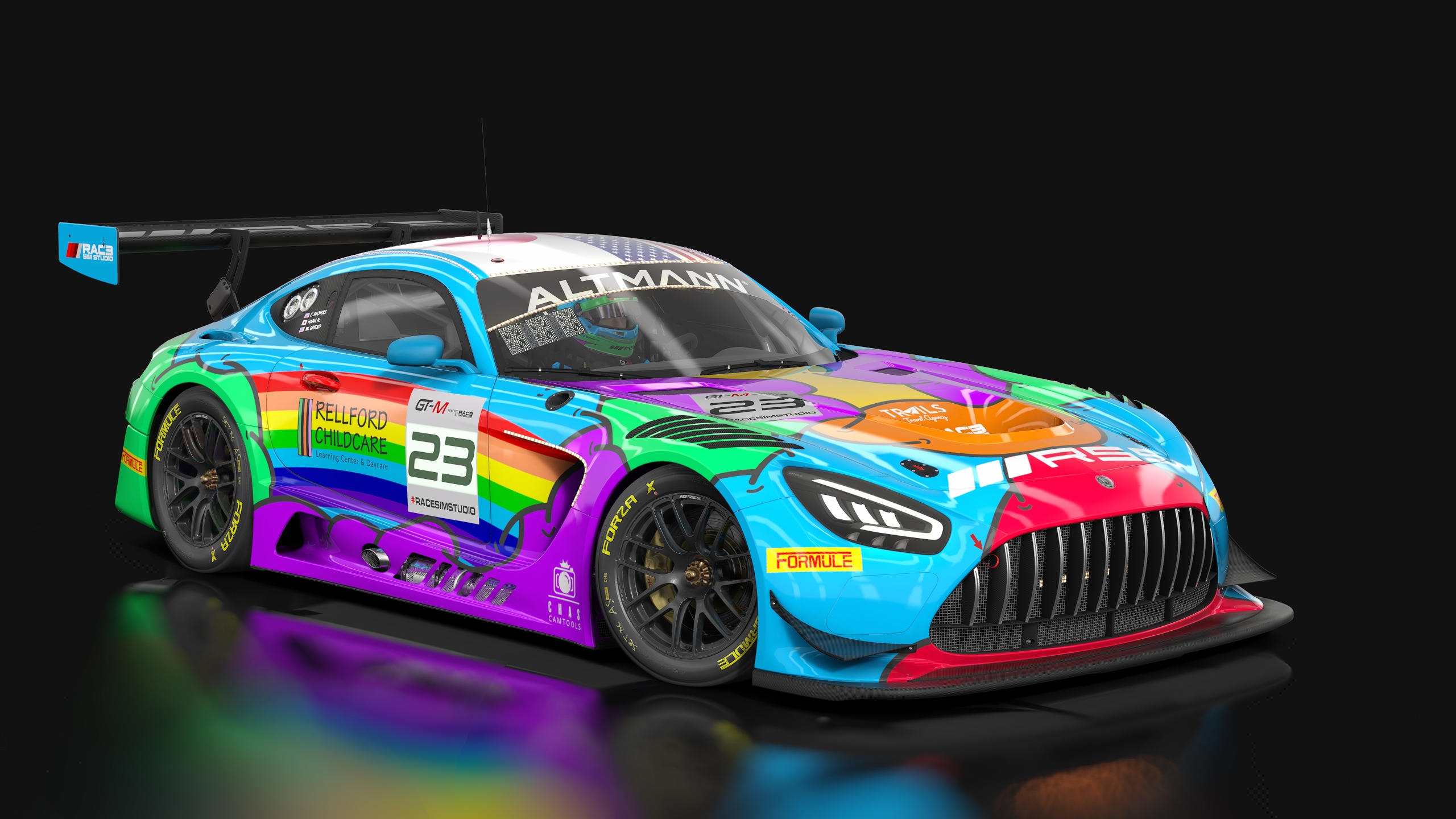 GT-M Mercer V8, skin 05_rainbow_23