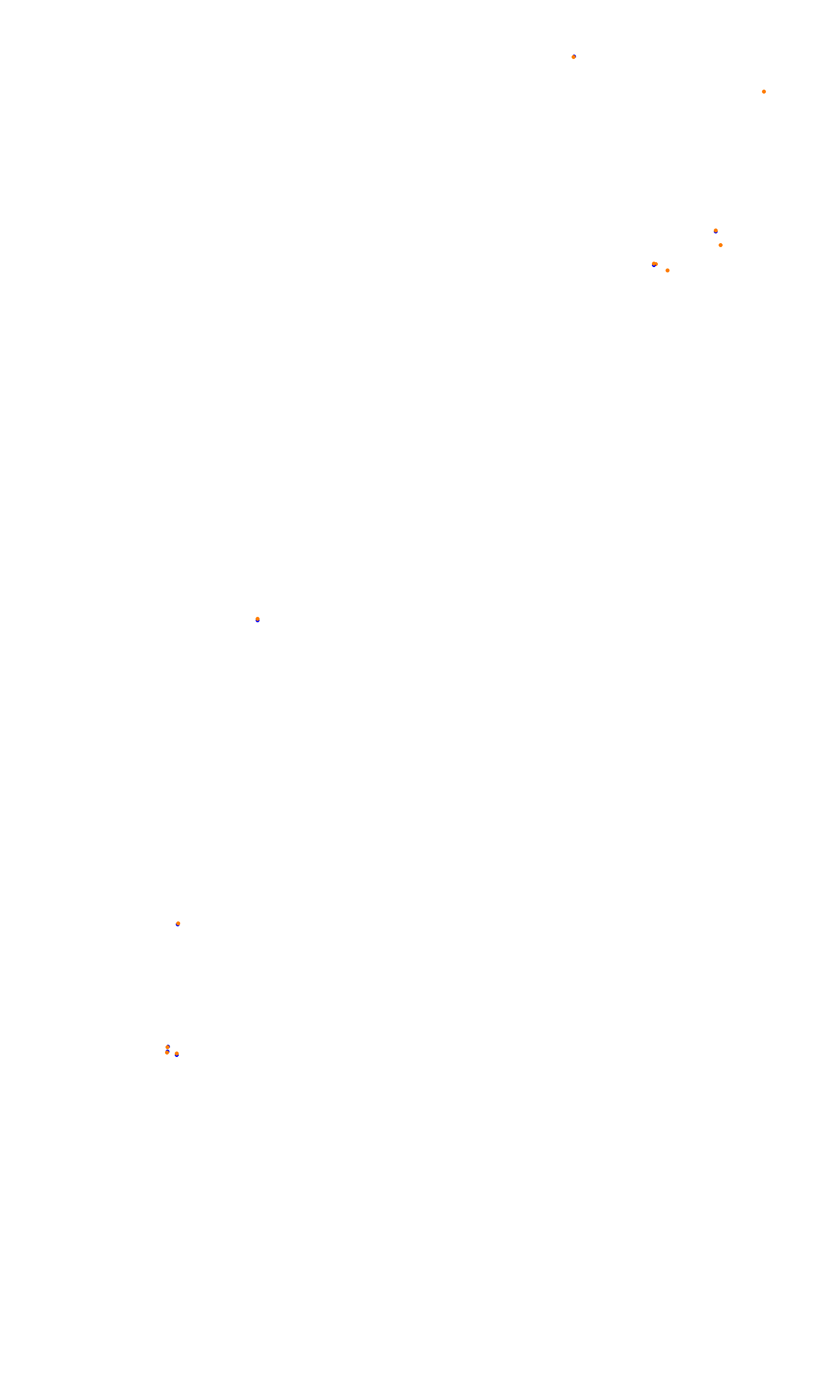 Monza collisions