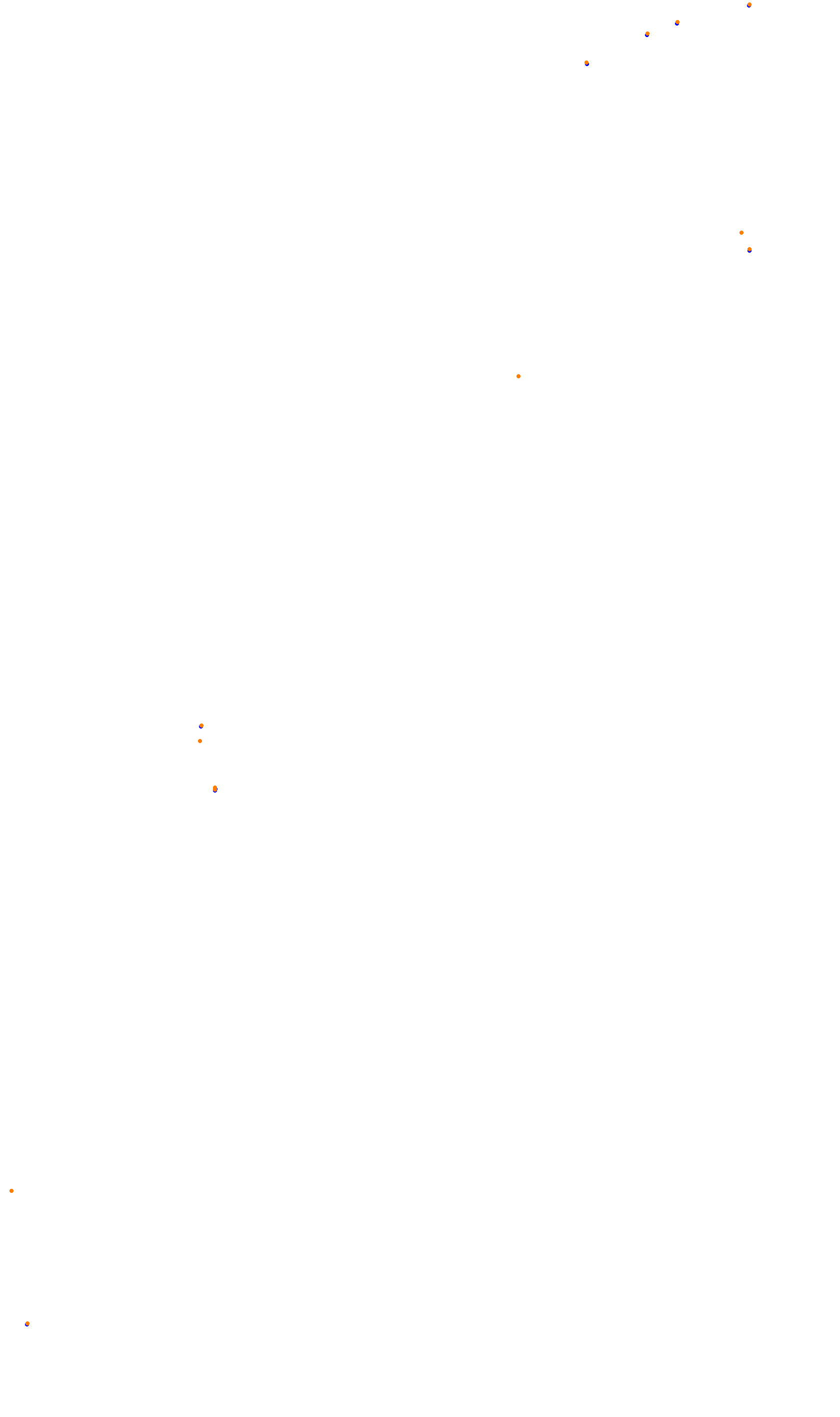 Monza collisions