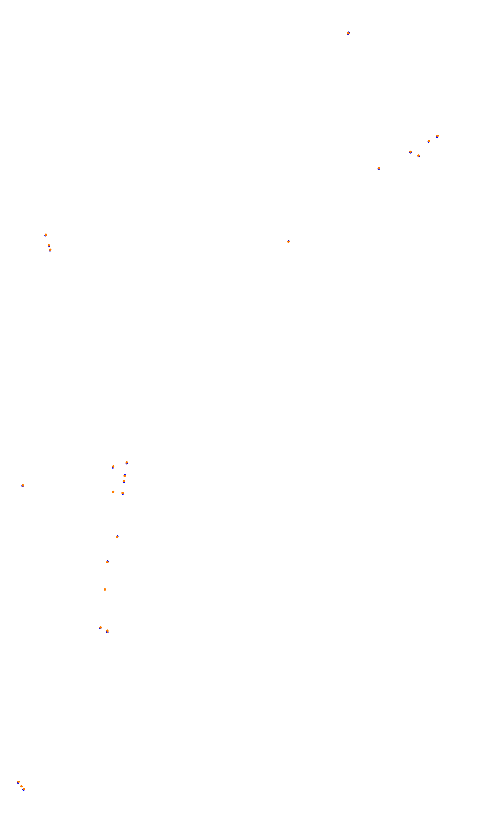 Monza collisions