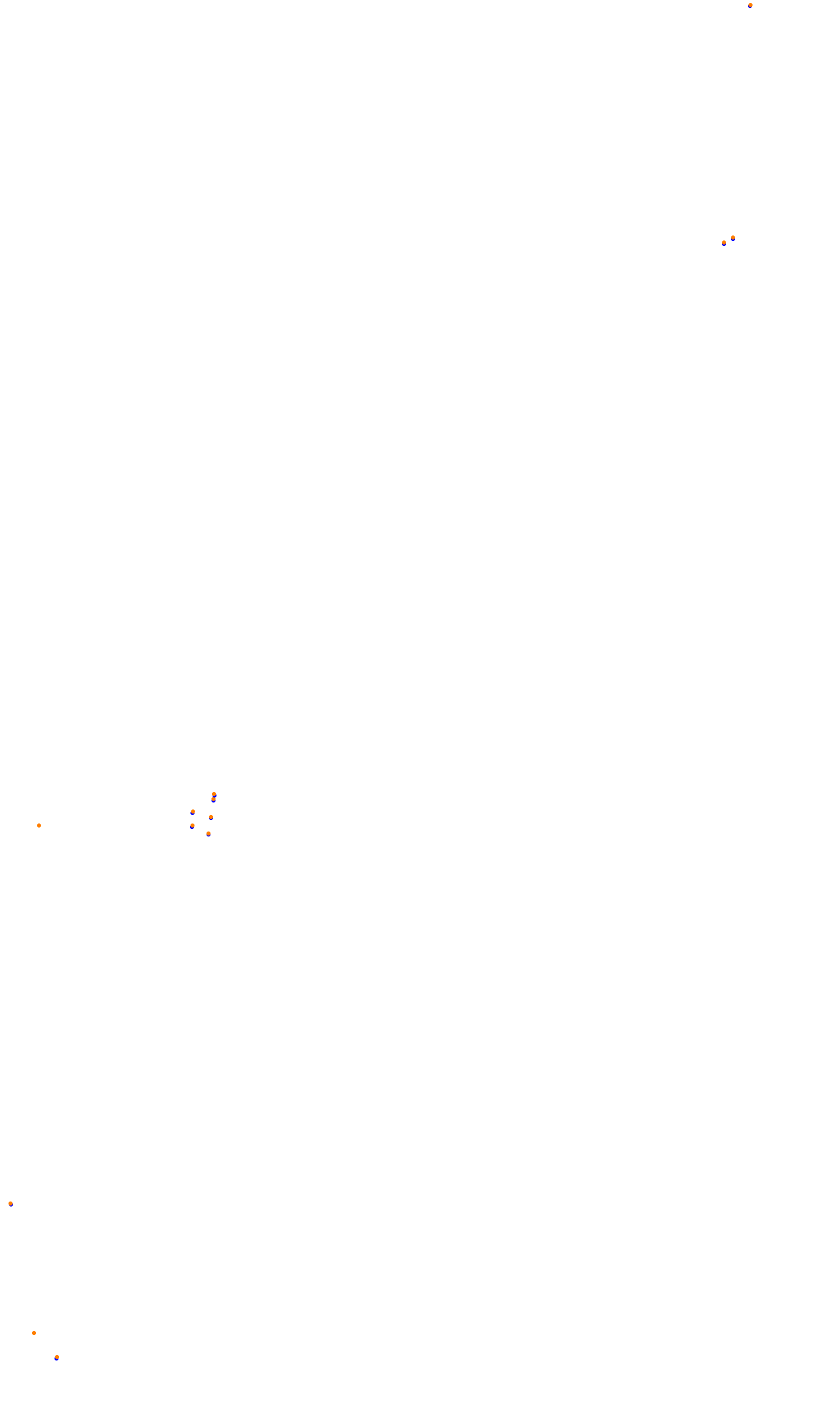 Monza collisions