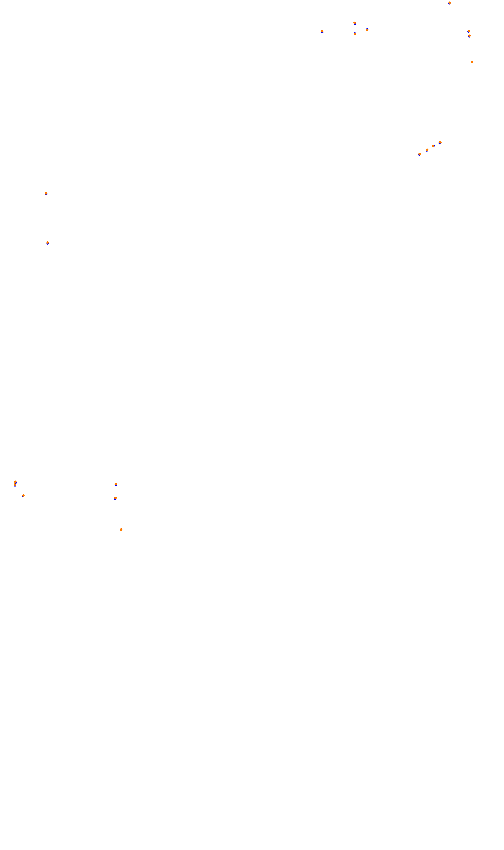 Monza collisions